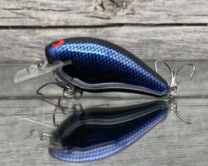 Black Label Balsa - BL 1.5 - Balsa Squarebill - Lights Out Color