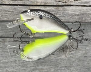 Black Label Balsa - BL 1.5 - Balsa Squarebill - Hot Date Color