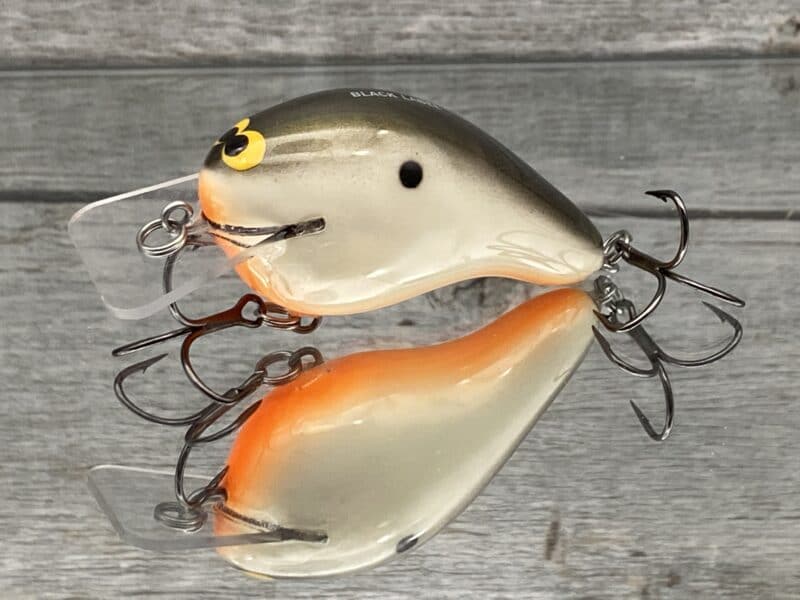 Black Label Balsa - Heads Up - Custom Balsa Wake Bait - Bone Color - Wood  Bait Country