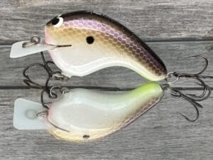 Black Label Balsa - Potbelly - Hybrid Squarebill Crankbait - Triple Threat Shad Color