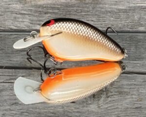 Black Label Balsa - Peanut - Balsa Crankbait - Hot Chocolate - Zoom WEC Mutt