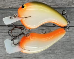 Black Label Balsa - Potbelly - Hybrid Squarebill Crankbait - Parrot Color