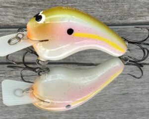 Black Label Balsa - Potbelly - Hybrid Squarebill Crankbait - Ladies Man Color