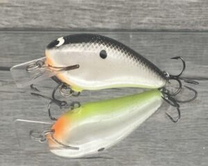 Black Label Balsa - BL 1.5 - Balsa Squarebill - Hot Shad Color