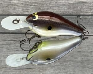 Greenfish Tackle - GT6 - Custom Balsa Crankbait - Mystic Shad Color