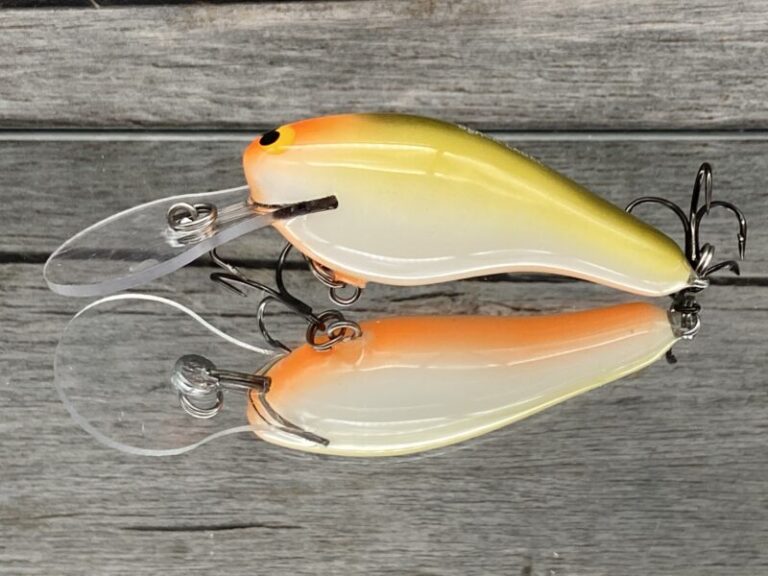 Black Label Balsa - K II - Custom Balsa Crankbait - Parrot Color - Wood Bait Country