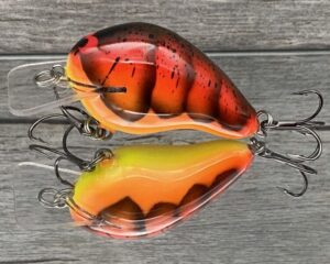 Black Label Balsa - Rattling Wreck - Balsa Squarebill - 3 Alarm Craw - Zoom WEC E-1