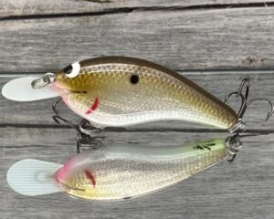 Black Label Balsa - Slim Signature Series Balsa Crankbait - Foiled Cliff's Secret Color
