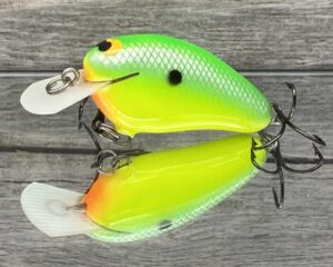 Black Label Balsa - Peanut - Balsa Crankbait - Appleback Color - Zoom WEC Mutt