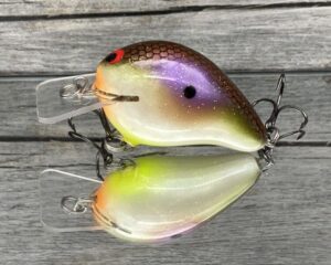 Black Label Balsa - Rattling Wreck - Balsa Squarebill - High Rock Shad - Zoom WEC E-1