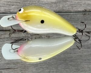 Black Label Balsa - Wobbler - Custom Balsa Crankbait - Morning Dawn Color