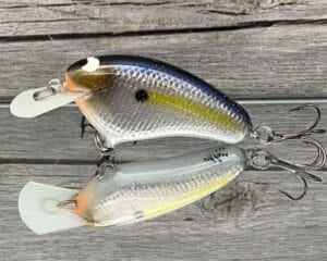 Black Label Balsa - Hickster - Signature Series Crankbait - Foiled Threadfin Shad Color