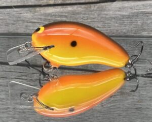 Black Label Balsa - Prowler - Custom Balsa Squarebill Crankbait - Simple Craw Color