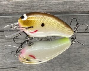 Black Label Balsa - Prowler - Custom Balsa Squarebill Crankbait - Cliff's Secret Color
