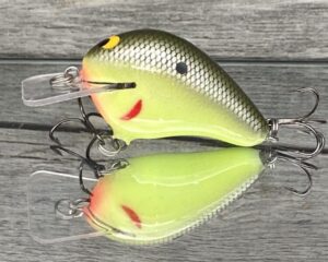 Black Label Balsa - Rattling Wreck - Balsa Squarebill - Moon Shine - Zoom WEC E-1