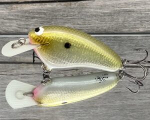 Black Label Balsa - Hickster - Signature Series Crankbait - Foiled Morning Dawn Color