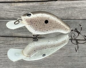 Greenfish Tackle - Stray Dog - Custom Balsa Crankbait - Crappie Color