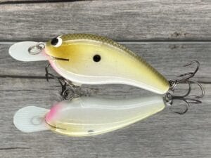 Black Label Balsa - Slim Series - Custom Balsa Crankbait - Morning Dawn Color