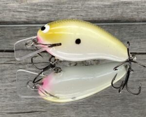 Black Label Balsa - Prowler - Custom Balsa Squarebill Crankbait - Morning Dawn Color