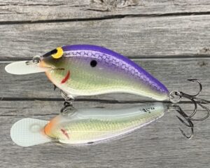 Black Label Balsa - Slim Signature Series Balsa Crankbait - Foiled Table Rock Shad