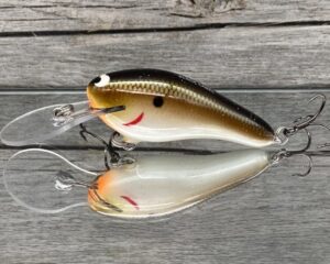 Black Label Balsa - K II - Custom Balsa Crankbait - Tennessee Flash Color