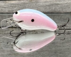 Black Label Balsa - Prowler - Custom Balsa Squarebill Crankbait - Texas Shad Color