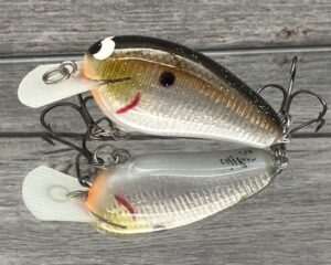 Black Label Balsa - Peanut - Signature Series Crankbait - Foiled Tennessee Flash Color - Zoom WEC Mutt