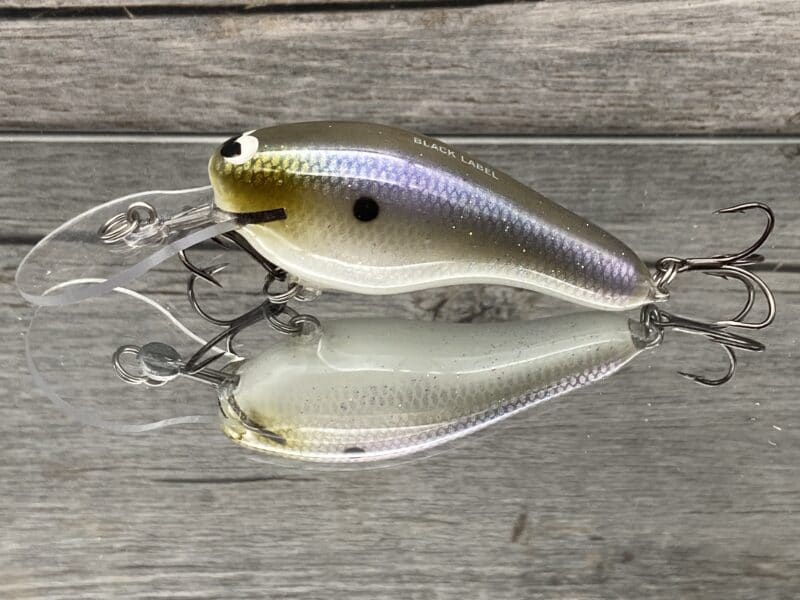 Black Label Balsa - K II - Custom Balsa Crankbait - American Shad