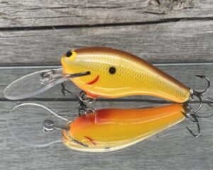 Black Label Balsa - K II - Custom Balsa Crankbait - Bandit Khaki Color