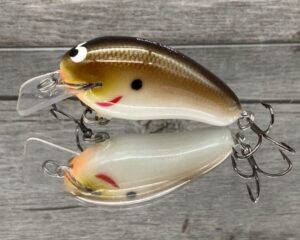 Black Label Balsa - Prowler - Custom Balsa Squarebill Crankbait - Tennessee Flash Color
