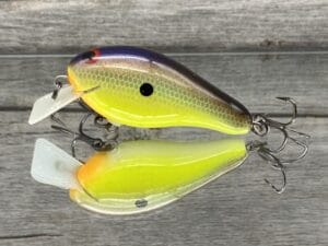 Greenfish Tackle - G2 - Custom Balsa Squarebill Crankbait - Bull Bream Color