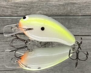 Black Label Balsa - Prowler - Custom Balsa Squarebill Crankbait - Pro Lavender Shad Color