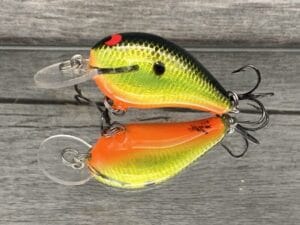 Black Label Balsa - Rumble-Signature Series - Balsa Crankbait - Sun Granny Color