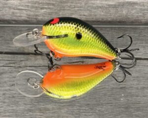 Black Label Balsa - Rumble-Signature Series - Balsa Crankbait - Sun Granny Color
