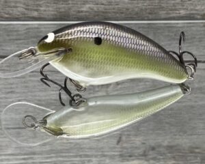 Black Label Balsa - Razor - Balsa Crankbait - Violet Money Shad Color