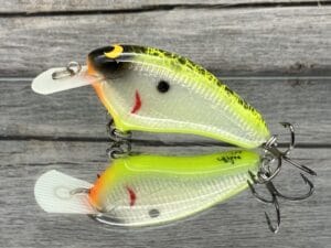 Black Label Balsa - Hickster - Signature Series Crankbait - Foiled Piebald Plemmons Color