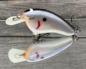 Black Label Balsa - Hickster - Balsa Crankbait - Electric Shad - Zoom WEC Hicky