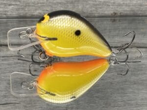 Black Label Balsa - Wreck - Balsa Squarebill - Mellow Yellow Color - Zoom WEC E-1