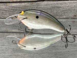 Black Label Balsa - Razor - Balsa Crankbait - Gizzard Shad Pearl Color