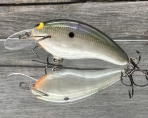 Black Label Balsa - Razor - Balsa Crankbait - Gizzard Shad Pearl Color