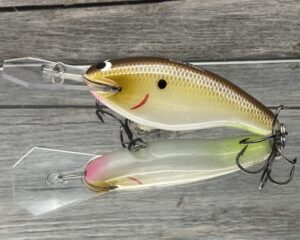 Black Label Balsa - Tapout - Custom Balsa Crankbait - Cliff's Secret Color
