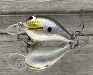 Black Label Balsa - Rumble-Signature Series - Balsa Crankbait - Foiled American Shad Color