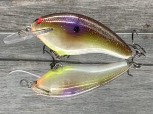 Black Label Balsa - Razor - Balsa Crankbait - High Rock Shad Color
