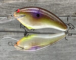 Black Label Balsa - Razor - Balsa Crankbait - High Rock Shad Color