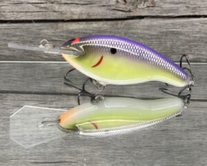 Black Label Balsa - Tapout - Custom Balsa Crankbait - Table Rock Shad Color