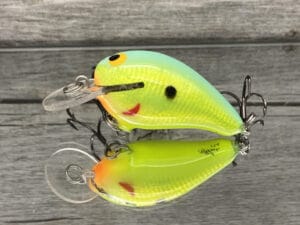 Black Label Balsa - Rumble-Signature Series - Balsa Crankbait - Foiled Dolphin Color