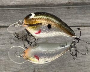 Black Label Balsa - Rumble-Signature Series - Balsa Crankbait - Foiled Tennessee Flash Color