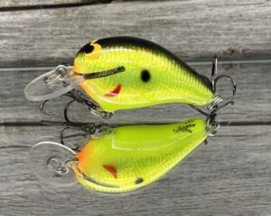 Black Label Balsa - Rumble-Signature Series - Balsa Crankbait - Day Glow Color