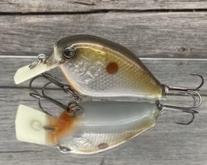 The Lure Forge - 2.2 Wobbler Squarebill Crankbait - Tennessee Shad Color