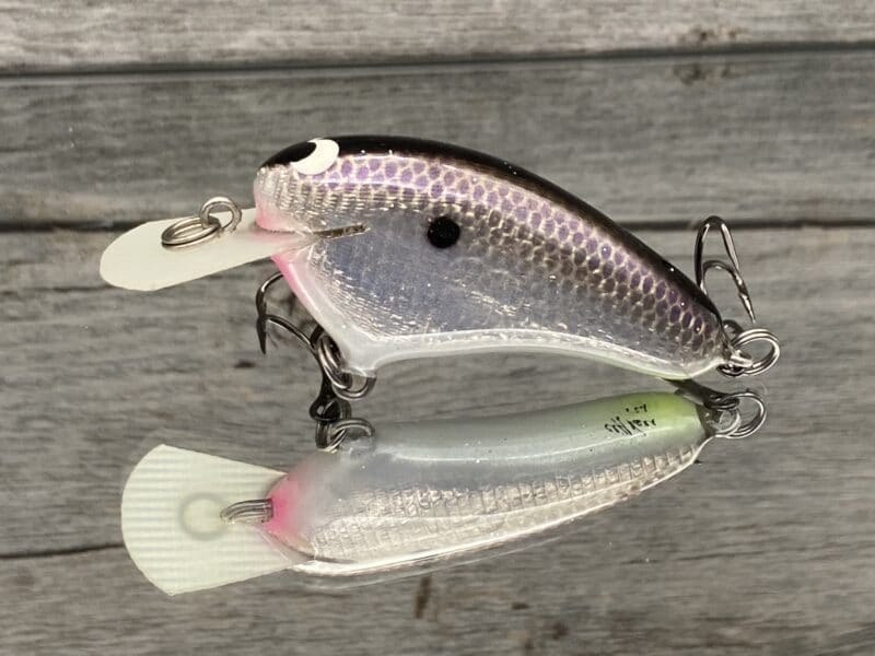 Black Label Cliff Pace Hickster Flat Balsa Crankbait